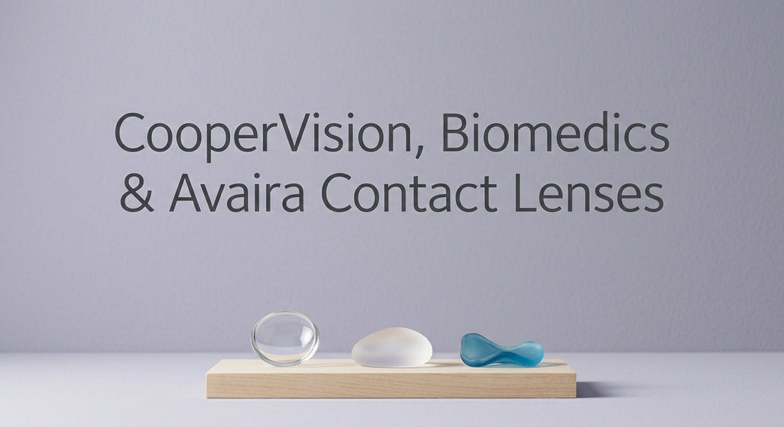 CooperVision, Biomedics & Avaira Contact Lenses
